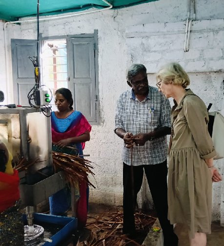 Livelihood Support to Poor Women Through Coconut Leaf Straw Unit